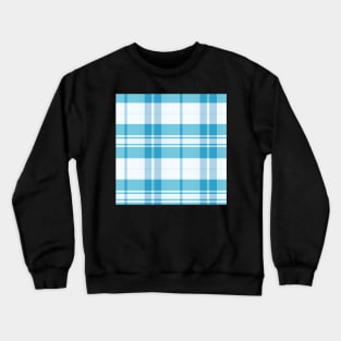 Winter Aesthetic Arable 1 Hand Drawn Textured Plaid Pattern Crewneck Sweatshirt